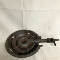 【北見市発】鋳物一口コンロ 調理器具 厨房 アウトドア キャンプ...
