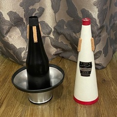 トロンボーンと関連品一式の画像