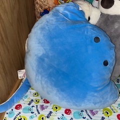 つぶらな瞳の水族館 エイ 大きなぬいぐるみ