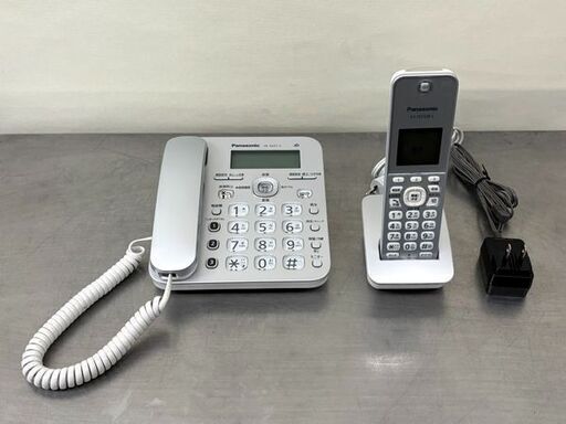 【自社配送は札幌市内限定】Panasonic/パナソニック コードレス電話機 VE-GZ31DL-S 子機1台付き シルバー 動作OK 中古【USED】