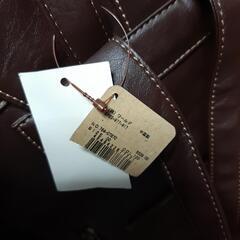 ☆新品☆＊グリーン系チェック柄の起毛素材のリュック＊の画像