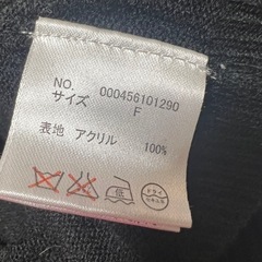 LIP SERVICE 薄手　ニット　Fの画像