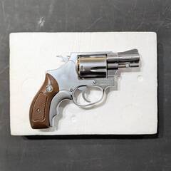 【愛品倶楽部柏店】コクサイ モデルガン S＆W M60 2インチ スーパーステンレスモデルの画像