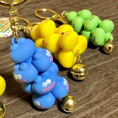 アニマル　ツムっとラバー　マスコット　5点の画像