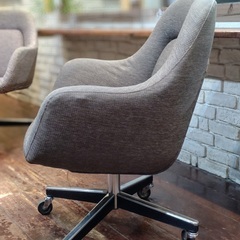 大特価 knoll　1960年代 アメリカアンティーク チェアー　ノル　ライトグレーの画像