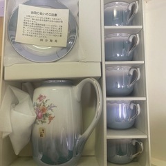 陶器、ティーセット、2/13にすてます