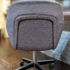 アメリカンアンティーク　knoll　1960年代 アメリカ アンティーク チェア ノル　ライトピンクグレーの画像