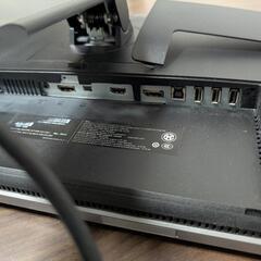 DELL　4Kモニター　P2815qf電源コード　HDMIケーブル付きの画像