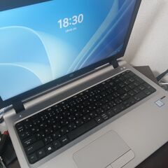 HPシルバー　6世代Corei5搭載　高速SSD＋HDD搭載　メ...
