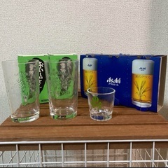 お酒　グラス　6点セット　アサヒ　キリン　チャミスル　未使用品