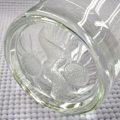 昭和レトロ 岡本太郎 顔のグラス ペア ロックグラス 太陽の塔 顔 ロバートブラウン ノベルティ 初代・2代目 札幌市 清田区 平岡の画像