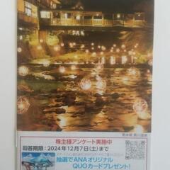ANA株主優待券2枚 有効期限 2025/05/31と2025/11/31の画像