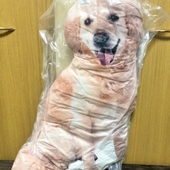 【全長約70cm】リアル犬クッション　ゴールデンレトリーバーの画像