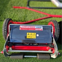 【中古】バロネス　芝刈機　LM40A SHIBAURA GEF13RE-2 取引決定】芝刈機 バロネスLM40 中古