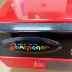 無料！！昭和レトロ✨ナショナル✨電動えんぴつけずり✨動作確認済【こちらは店舗です。浜村鹿野温泉ICから3分 買取本舗 宮本リサイクル 営業時間9～19時 定休日水曜のみ←連絡できませんm(_ _)m】の画像