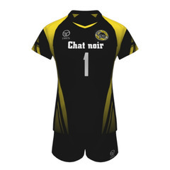 木更津バレーボールクラブ【Chat noir】黒猫🐈‍⬛がチームマスコットキャラクターです - スポーツ