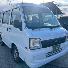 【支払総額13.8万円】激安軽バン！サンバーバン車検令和7年11月 ETC機関良好！サンバーによくあるオイル漏れ無し！の画像