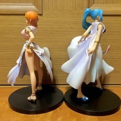ワンピース　ナミ　ビビ　フィギュア　2点セットの画像