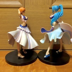 ワンピース　ナミ　ビビ　フィギュア　2点セットの画像
