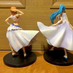 ワンピース　ナミ　ビビ　フィギュア　2点セットの画像