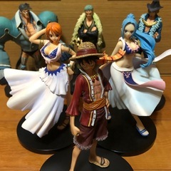 ワンピース　ナミ　ビビ　フィギュア　2点セットの画像