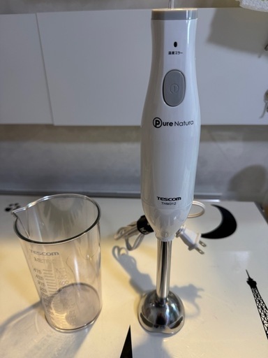 TESCOMのホワイトハンドブレンダー
