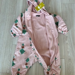 防寒ロンパース