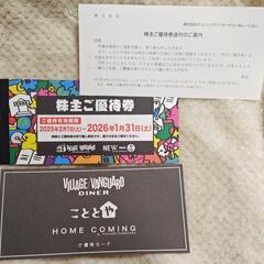 ヴィレッジヴァンガード 株主優待 12000円分