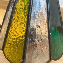 北一硝子 テーブルランプ ステンドグラスの画像