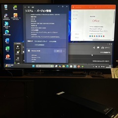Core i7 Geforce GTX スリムPC 新品SSD Blu-rayの画像