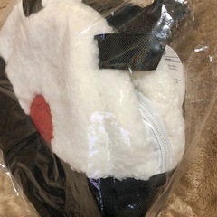リアルおにぎりバッグ　梅おにぎりの画像