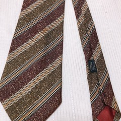 ネクタイ 中古 美品 シンプル 柄物ナロータイレギュラータイig...