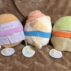 すみっコぐらし　ぬいぐるみ　3点セットの画像