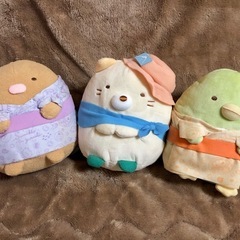 すみっコぐらし　ぬいぐるみ　3点セットの画像