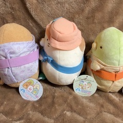 すみっコぐらし　ぬいぐるみ　3点セットの画像