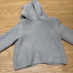 【GAP 80cm】くまさんカーディガンの画像
