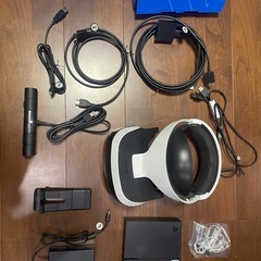 SONY  PS4PRO PSVR   
 コントローラー　 無線ヘッドホン、コントローラー充電器　ソフト の画像