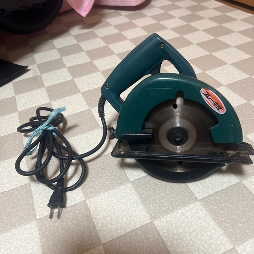 リョービ製ブレーキ付き丸のこ