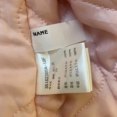 女の子110 cm コートの画像