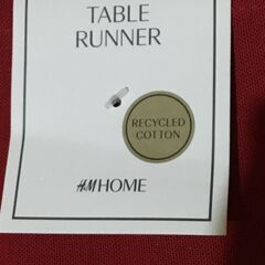 🟣 H&M HOME テーブルセンターテーブルランナー -ホームコレクション細くて長いやつ の画像