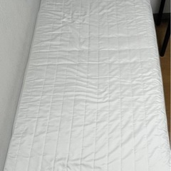 【本日まで】無印　脚付マットレス　シングルの画像
