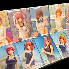 五等分の花嫁　フィギュア　スクール水着の画像