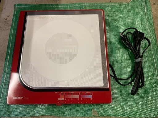☆SHARP IH調理器 CY-1500 赤色☆