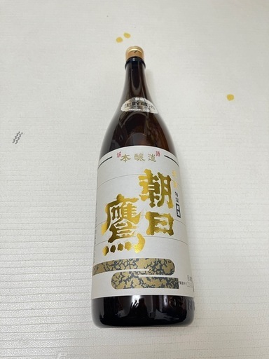 希少★　日本酒　特撰　1.8L　天泉　朝日鷹　新酒生貯蔵酒