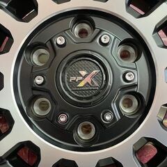 ランクル250 新作ホイール4本セット！PPX GX14 18インチ 8J インセット50 PCD139.7-6H マットブラックポリッシュ！ランクル300にも！の画像