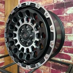 ランクル250 新作ホイール4本セット！PPX GX14 18インチ 8J インセット50 PCD139.7-6H マットブラックポリッシュ！ランクル300にも！の画像