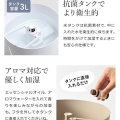 BRUNO 超音波アロマ加湿器 POT MISTの画像