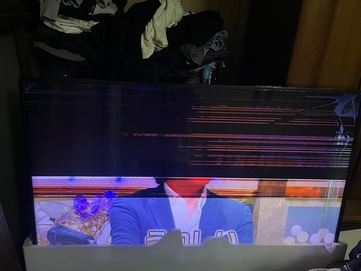 『商談中』マクスゼン55型テレビ