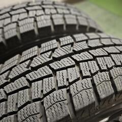 軽自動車用 スタッドレス 155/70R13 バリ山 2022年製 タイヤホイール4@本セットの画像