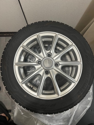 タイヤホイール　4本セット　155/65R14 IG60 14インチ　スタッドレス